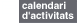 Calendari d'activitats